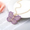 Key Chain Butterfly Necklace Bag Pendant