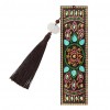 Leather Tassel Bookmark Creative