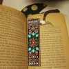 Leather Tassel Bookmark