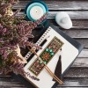Leather Tassel Bookmark Creative