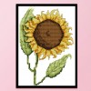 Girasol Sunflower - 14CT Stamped Cross Stitch - 27x19cm