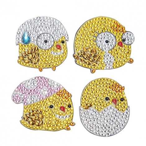 4pcs Chicken Fridge Magnet