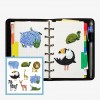 DIY Stickers - 9Pcs Herbivorous Animals