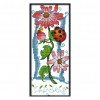 Flower language - 14CT Stamped Cross Stitch - 14*30cm