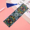 Mandala Leather Tassel Bookmark