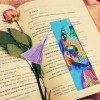 Dog Leather Tassel Bookmark