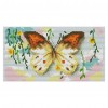 Butterfly - 14CT Stamped Cross Stitch - 28*16cm