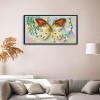 Butterfly - 14CT Stamped Cross Stitch - 28*16cm