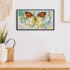 Butterfly - 14CT Stamped Cross Stitch - 28*16cm