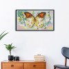 Butterfly - 14CT Stamped Cross Stitch - 28*16cm