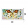 Butterfly - 14CT Stamped Cross Stitch - 28*16cm