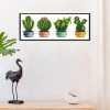 Cactus - 14CT Stamped Cross Stitch - 34*16cm