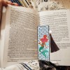 Fishtail Beauty Tassel Leather Bookmark