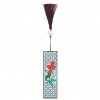 Fishtail Beauty Tassel Leather Bookmark