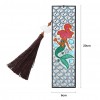 Fishtail Beauty Tassel Leather Bookmark