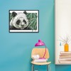 Panda - 14CT Stamped Cross Stitch - 26*19cm