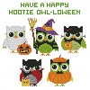 Funny halloween - 14CT Stamped Cross Stitch - 25*25cm