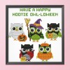 Funny halloween - 14CT Stamped Cross Stitch - 25*25cm