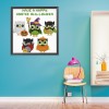 Funny halloween - 14CT Stamped Cross Stitch - 25*25cm