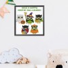 Funny halloween - 14CT Stamped Cross Stitch - 25*25cm