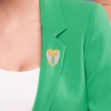3pcs Brooch Wings Women Jacket Lapel Pins