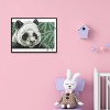 Panda - 14CT Stamped Cross Stitch - 26*19cm