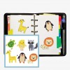 DIY Stickers - 6Pcs Six-Color Animals