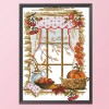 Autumn Scenery DIY Embroidery Stamped Cross Stitch Kits 14CT Print (F848)