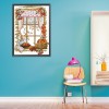 Autumn Scenery DIY Embroidery Stamped Cross Stitch Kits 14CT Print (F848)