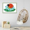 Ladybug - 14CT Stamped Cross Stitch - 20x15cm