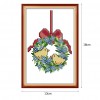 Christmas - 14CT Stamped Cross Stitch - 13x18cm