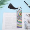 Leather Bookmark Tassel Flower Book
