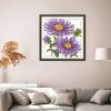 12 Months Flower DIY Cross Stitch 11CT Printed Embroidery (H431 September)