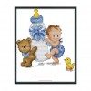 Baby Bottle - 14CT Stamped Cross Stitch - 25*20cm