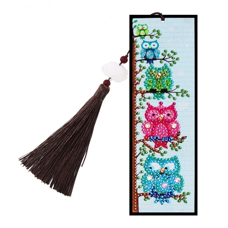 Leather Tassel Bookm...