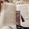 Creative Leather Tassel Bookmark
