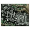 Tree BlackboardFull Drill Embroiderys Painting