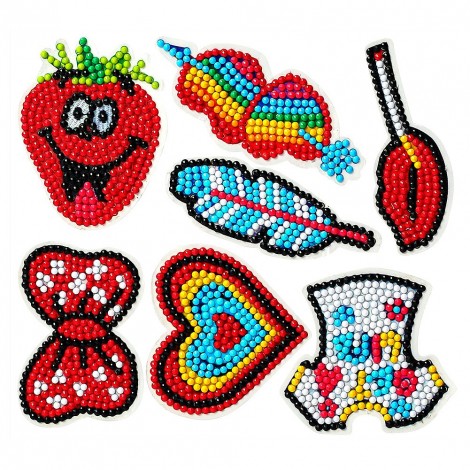 DIY Stickers - 7pcs for Cartoon Book