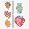 5pcs/Set Cute Candy Keychain