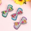 3pcs Bow Love Hair Clip Women Girl Hairpin