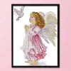 Stamped Cross Stitch 14CT Angel Embroidery Kits DIY Handicraft Gift (RA032)