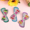 3pcs Bow Love Hair Clip Women Girl Hairpin