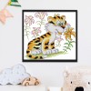 Animal - 14CT Stamped Cross Stitch - 28x27cm