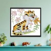 Animal - 14CT Stamped Cross Stitch - 28x27cm