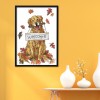 Animal - 14CT Stamped Cross Stitch - 18x26cm