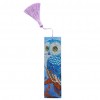 Special Shape Leather Owl Bookmark with Tassel