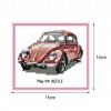 Vehicle - 14CT Stamped Cross Stitch - 15x14cm