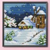 Winter - 14CT Stamped Cross Stitch - 16x16cm