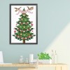 Christmas tree - 14CT Stamped Cross Stitch - 14*19cm
