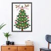 Christmas tree - 14CT Stamped Cross Stitch - 14*19cm